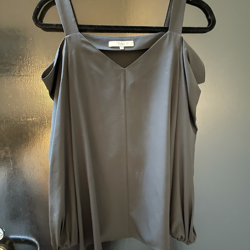 Tibi black long sleeve